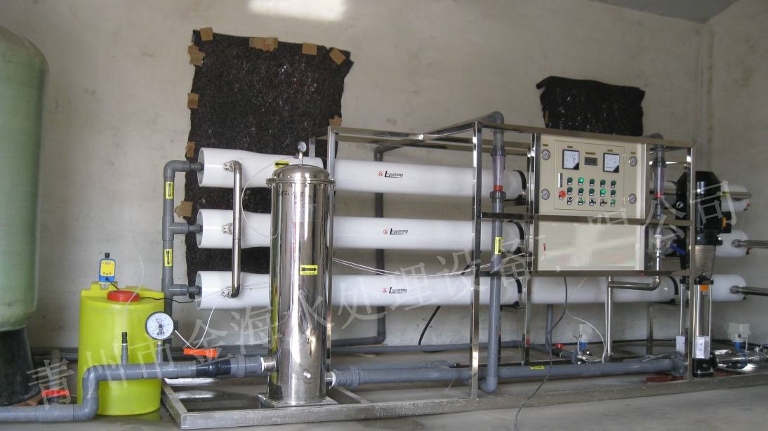 壽光客戶純凈水設備